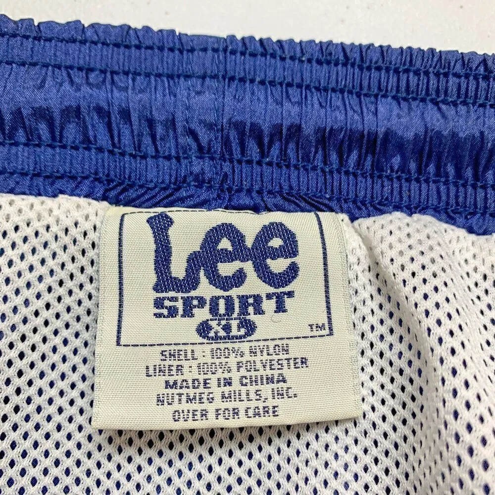 Lee UNC Tarheel Swim Shorts Mens‎ Extra Large Blue Spellout Stretch Beach Pool - Picture 6 of 14